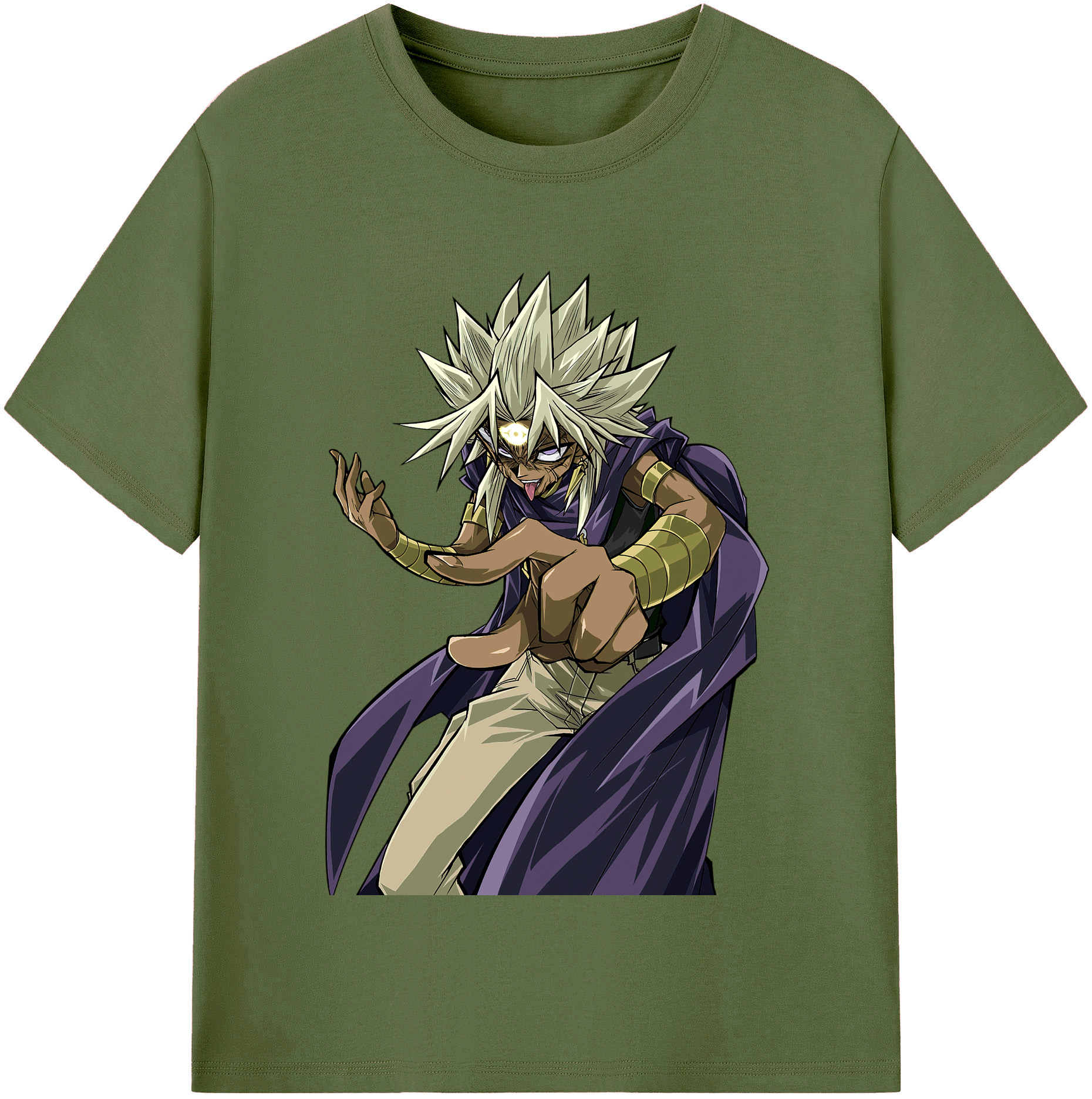 （画像用） 遊☆戯☆王 Yu-Gi-Oh! 綿100％半袖Tシャツ（フロントプリント）